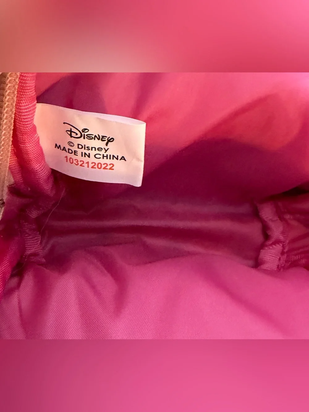 Disney Zippered Makeup Pouch New